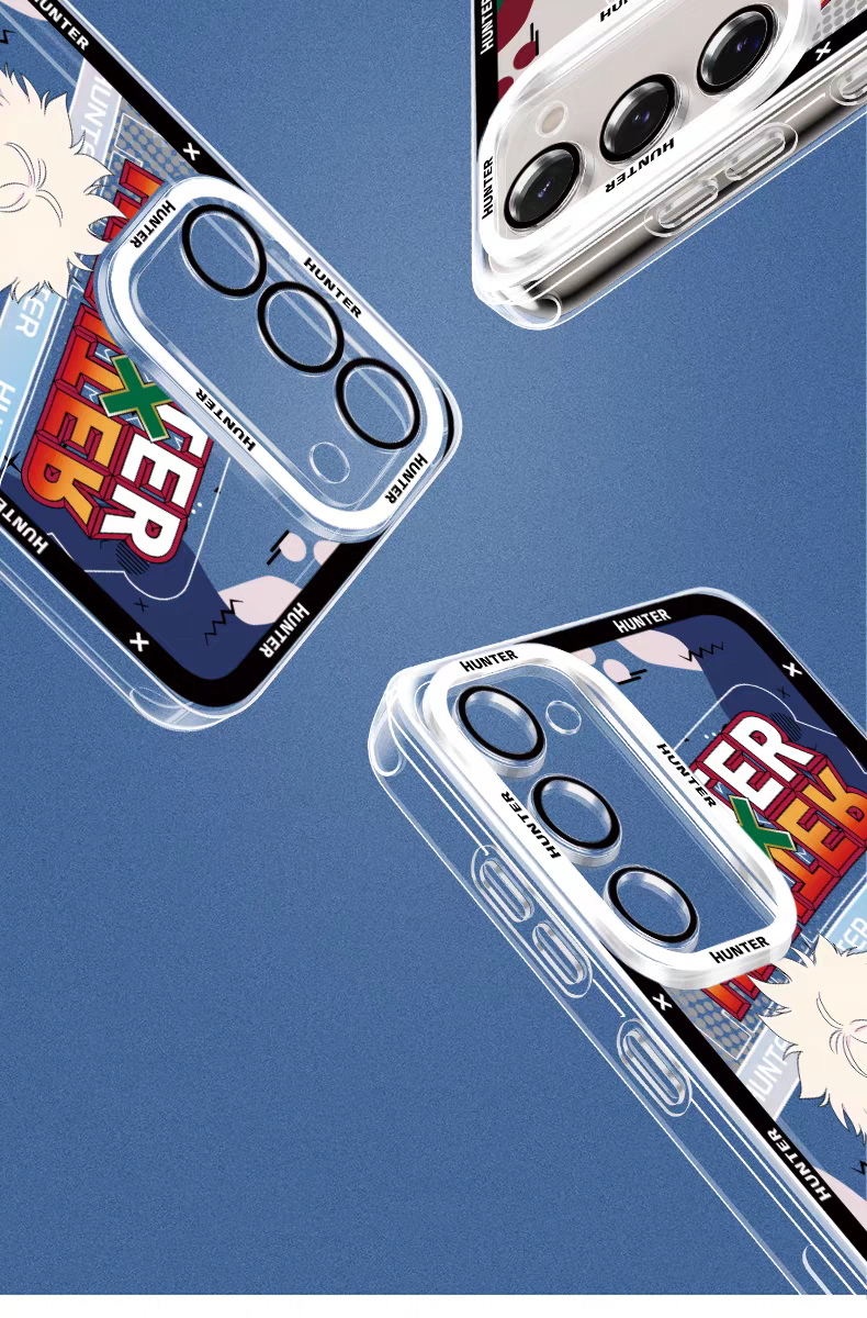 Japanese Anime Hunter X Hunter Anime Version | Killua Gon Kurapika Hisoka Morow Calltt Matiy Nephelpito Alluka - Phone Case Samsung Galaxy S26 S25 S24 S23 S22 S21 FE Ultra Edge