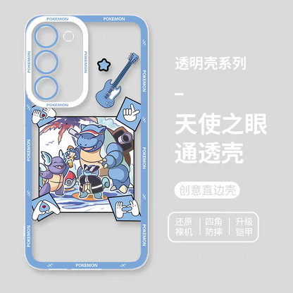 Japan Cartoon Pokemon Rock Band Party | 6 Styles - Phone Case Samsung Galaxy S26 S25 S24 S23 S22 S21 FE Ultra Edge