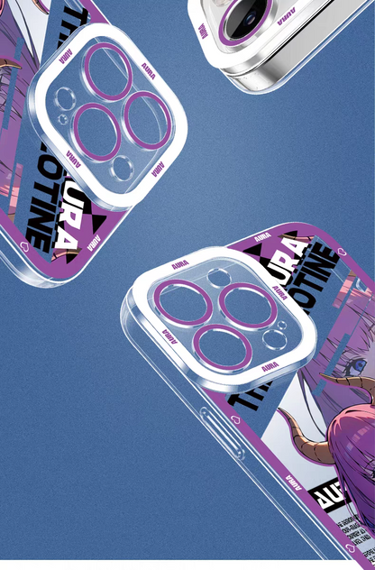 Japanese Anime FRIEREN | Aura Part2 2 Styles - iPhone Case PLUS SE2 XS XR X 11 12 13 14 15 16 16e 17 17e Pro Promax 12mini 13mini
