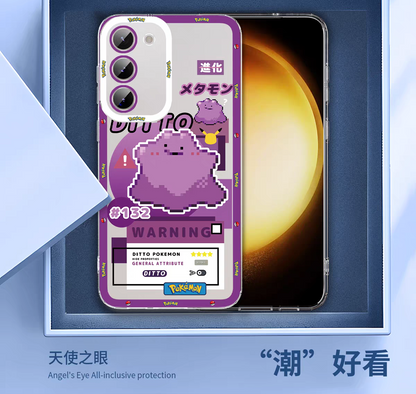 Japan Cartoon Pokemon | Ditto 8 Part1 Styles - Phone Case Samsung Galaxy S26 S25 S24 S23 S22 S21 FE Ultra Edge