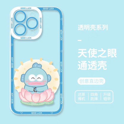 Japan Cartoon Hangyodon | Happy Buddha - iPhone Case PLUS SE2 XS XR X 11 12 13 14 15 16 17 Pro Promax 12mini 13mini