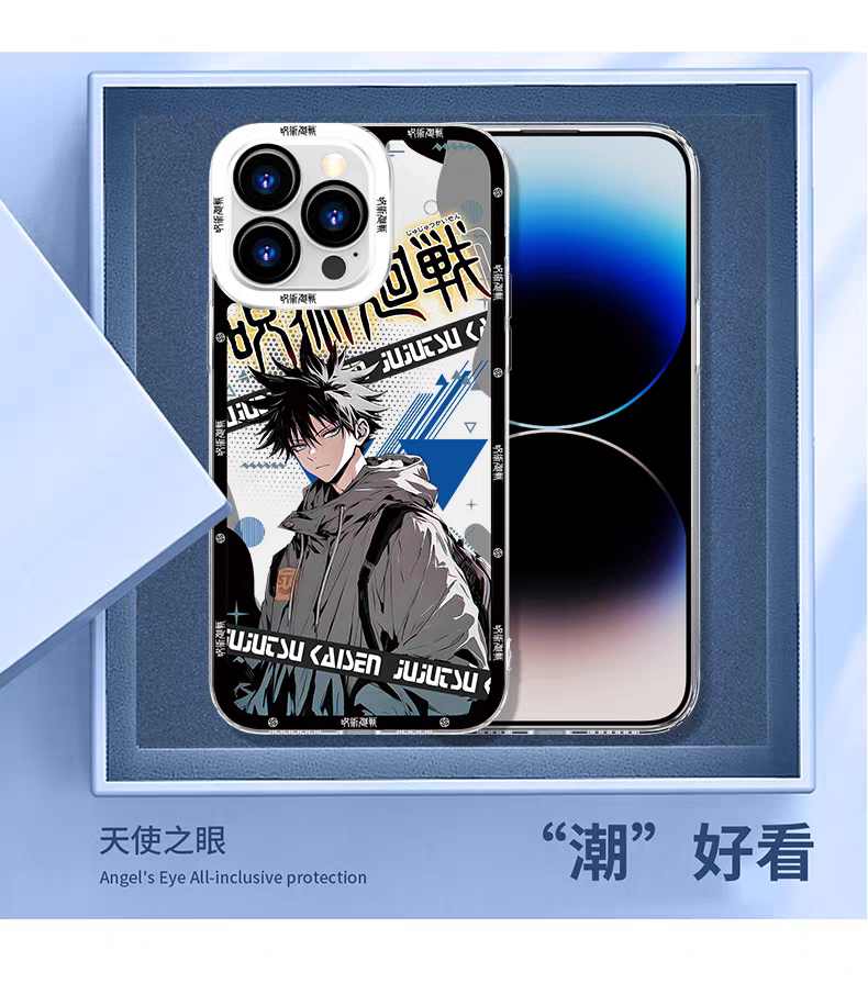 Japanese Anime Jujutsu Kaisen Fashion Cool Version | Kugisaki Nobara - iPhone Case PLUS SE2 XS XR X 11 12 13 14 15 16 16e 17 17e Pro Promax 12mini 13mini