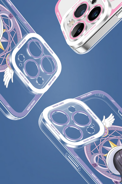 Japanese Cartoon CardCaptorSakura Anime Style | Tomoyo Sakura Spinel Sun Momo Cerberus 8 Styles - iPhone Case PLUS SE2 XS XR X 11 12 13 14 15 16 16e 17 17e Pro Promax 12mini 13mini