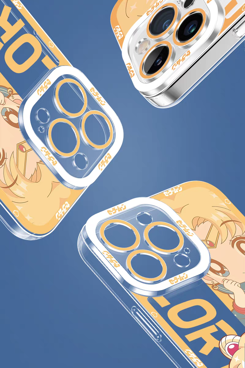 Japanese Cartoon Sailor Girl | Cute Style Sailor Moon - Sailormoon iPhone Case 6 7 8 PLUS SE2 XS XR X 11 12 13 14 15 16 16e 17 Pro Promax 12mini 13mini