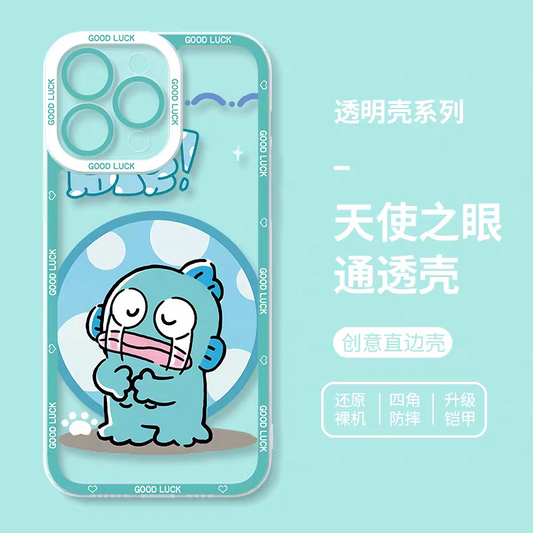 Japan Cartoon Hangyodon | Crying - iPhone Case PLUS SE2 XS XR X 11 12 13 14 15 16 17 Pro Promax 12mini 13mini