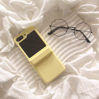 Korea Style Simple Fashion Card Holder Style | Matt 9 Colours - Phone Case Samsung Galaxy Z Flip 4 5 6 7 W24 W23