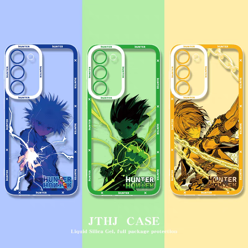 Japanese Anime Hunter X Hunter Anime & Comic Fighting Version | Killua Gon Kurapika Hisoka Morow - Phone Case Samsung Galaxy S26 S25 S24 S23 S22 S21 FE Ultra Edge