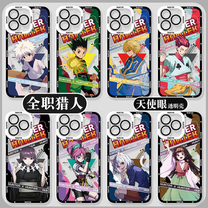 Japanese Anime Hunter X Hunter Anime Version | Killua Gon Kurapika Hisoka Morow Calltt Matiy Nephelpito Alluka - iPhone Case PLUS SE2 XS XR X 11 12 13 14 15 16 16e 17 17e Pro Promax 12mini 13mini