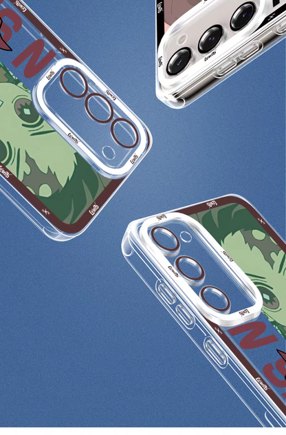 Japanese Anime Kimetsu no Yaiba Demon Slayer | Cute Style Tanjiro - Phone Case Samsung Galaxy S25 S24 S23 S22 S21 FE Ultra