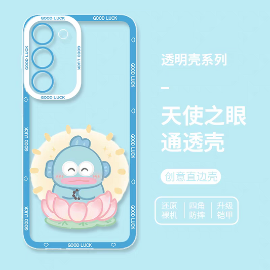 Japan Cartoon Hangyodon | Happy Buddha - Phone Case Samsung Galaxy S25 S24 S23 S22 S21 FE Ultra Edge