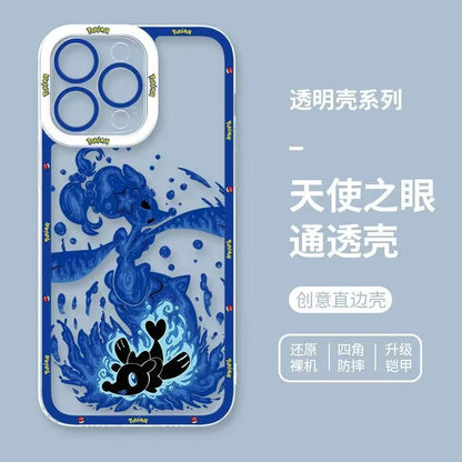 Japan Cartoon Pokemon Evolution Soul Version | Popplio Primarina - Phone Case Samsung Galaxy S25 S24 S23 S22 S21 FE Ultra Edge- iPhone Case 6 7 8 PLUS SE2 XS XR X 11 12 13 14 15 16 16e Pro Promax 12mini 13mini