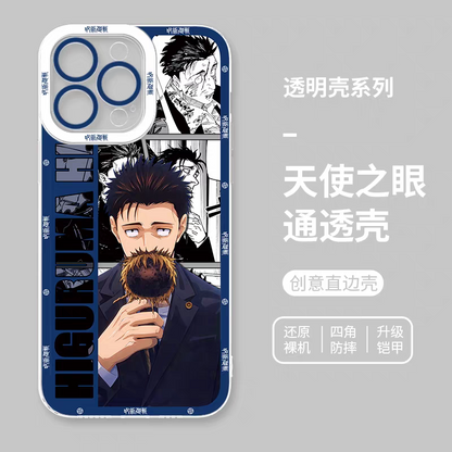 Japanese Anime Jujutsu Kaisen Comic Style | Kugisaki Nobara Higuruma Hiromi Hakari Kinji Zenin Maki 4 Styles - iPhone Case PLUS SE2 XS XR X 11 12 13 14 15 16 16e 17 17e Pro Promax 12mini 13mini