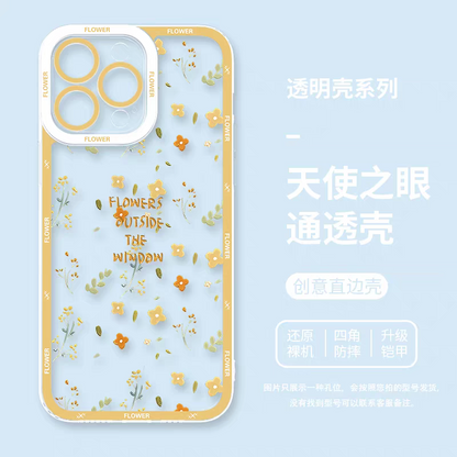 Japanese Style Floral Version | 3 Styles - iPhone Case PLUS SE2 XS XR X 11 12 13 14 15 16 16e 17 17e Pro Promax 12mini 13mini