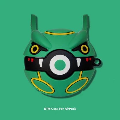 Japan Cartoon Pokemon Anime | Mewtwo Bulbasaur Growlithe Jigglypuff Pokemon Ball Snoriax Lucario Garchomp Rayquaza - AirPods AirPodsPro AirPods3 AirPods4 Case