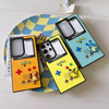 Japanese Anime Pokemon Vintage Game Consoles Theme | Pikachu Charmander Squirtle - Phone Case Samsung Galaxy S25 S24 S23 S22 Ultra