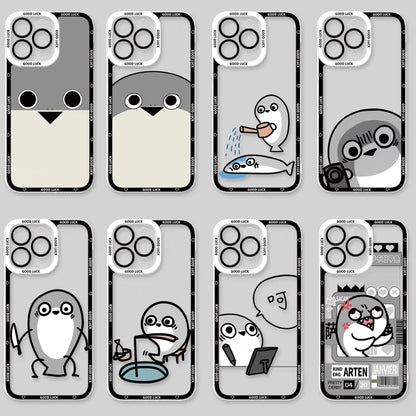 Japan Style Cute Animals Style | Funny Sacabanbaspis Fish Part2 8 Styles - iPhone Case PLUS SE2 XS XR X 11 12 13 14 15 16 16e 17 17e Pro Promax 12mini 13mini