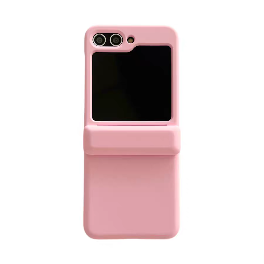 Korea Style Simple Fashion Card Holder Style | Matt 12 Colours - Phone Case Samsung Galaxy Z Flip 3 4 5 6 7