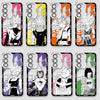 Japanese Anime Dragon Ball Comic Colour Background Version | Son Goku Vegeta Son Gohan Trunks Majin Buu Black Frieza Android 17 8 Styles - Phone Case Samsung Galaxy S26 S25 S24 S23 S22 S21 FE Ultra Edge