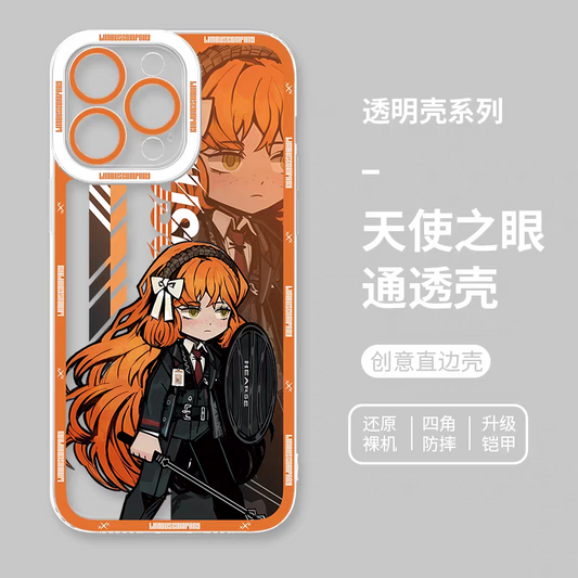 Game Character Limbus Company Drawing Style | Ishmael - iPhone Case PLUS SE2 XS XR X 11 12 13 14 15 16 17 Pro Promax 12mini 13mini
