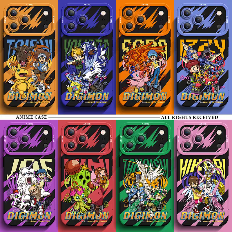 Japanese Cartoon Digimon Adventure Digital Monster Silicone Case | IZUMI KOUSHIRO X Tentomon - iPhone Case 6 7 8 PLUS SE2 XS XR X 11 12 13 14 15 16 16e 17 Pro Promax 12mini 13mini