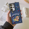Korean Style | Vintage Cowboy Dog with Jeans Demin - Phone Case Samsung Galaxy S25 S24 S23 S22 Ultra