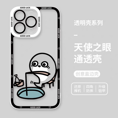 Japan Style Cute Animals Style | Funny Sacabanbaspis Fish Part2 8 Styles - iPhone Case PLUS SE2 XS XR X 11 12 13 14 15 16 16e 17 17e Pro Promax 12mini 13mini
