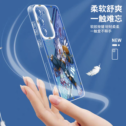 Japanese Cartoon Digimon Adventure Digital Monster Perfect Ultimate Version | Metal Greymon Were Garurumon Angemon Angewomon Zudomon Garudamon Kabuterimon Lillymon - Phone Case Samsung Galaxy S26 S25 S24 S23 S22 S21 FE Ultra Edge