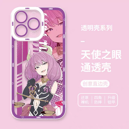 Japanese Anime FRIEREN | Aura Part1 8 Styles - iPhone Case PLUS SE2 XS XR X 11 12 13 14 15 16 16e 17 17e Pro Promax 12mini 13mini