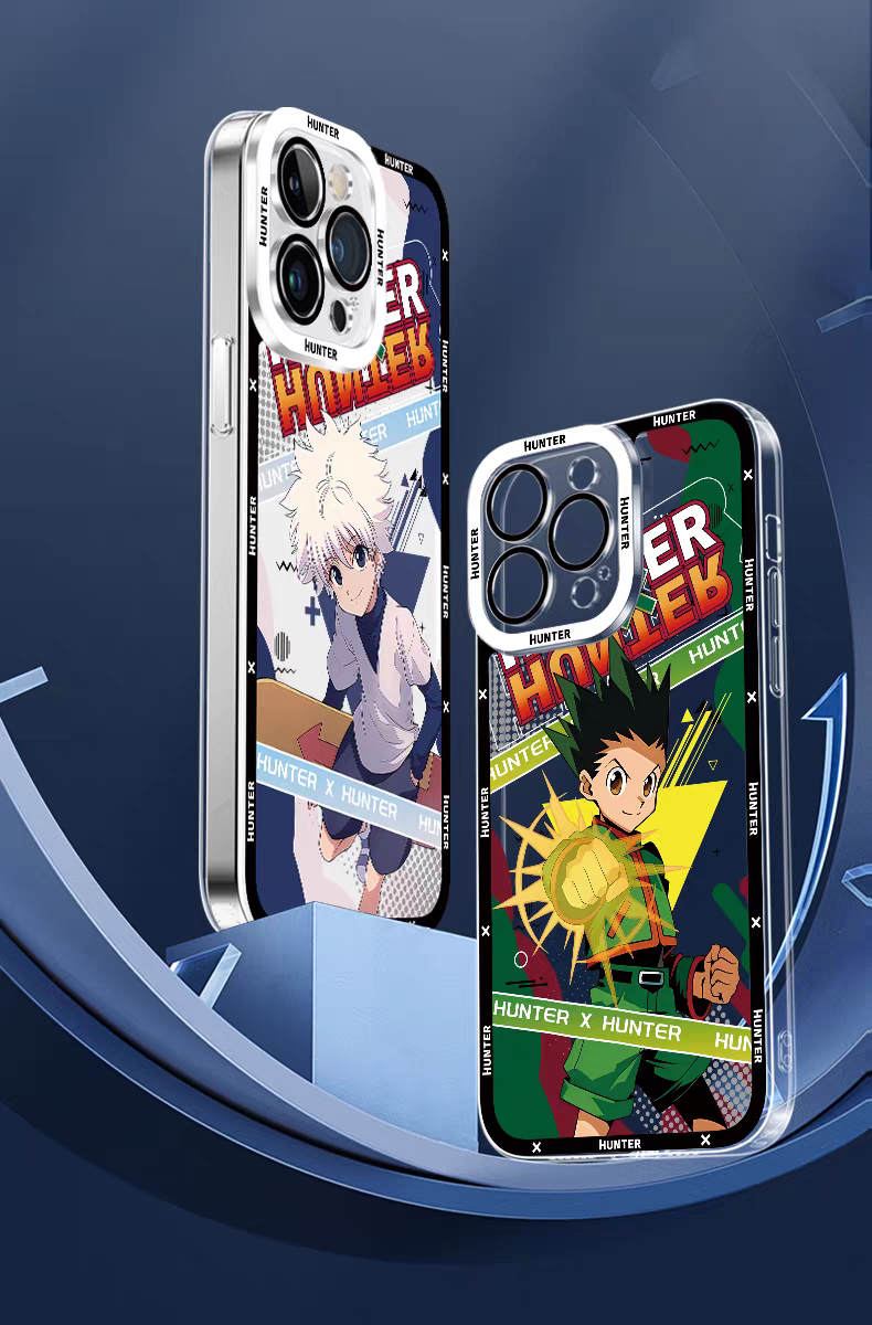 Japanese Anime Hunter X Hunter Anime Version | Killua Gon Kurapika Hisoka Morow Calltt Matiy Nephelpito Alluka - iPhone Case PLUS SE2 XS XR X 11 12 13 14 15 16 16e 17 17e Pro Promax 12mini 13mini