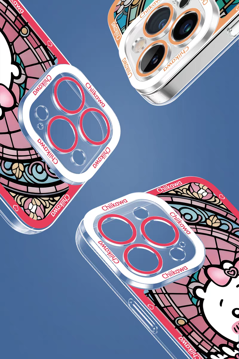 Japanese Cartoon Chiikawa Cafe Waiter | Hachiware - iPhone Case 6 7 8 PLUS SE2 XS XR X 11 12 13 14 15 16 16e 17 Pro Promax 12mini 13mini