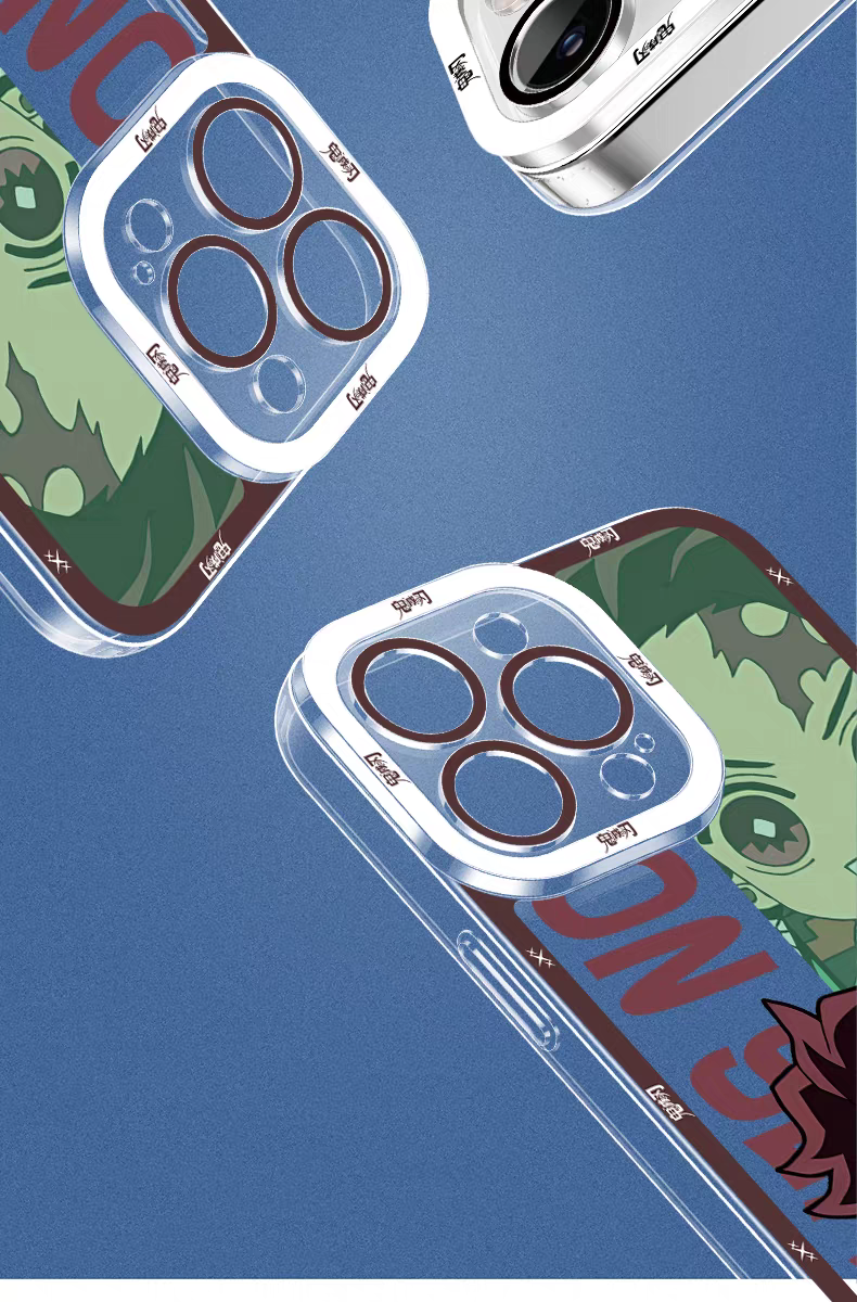 Japanese Anime Kimetsu no Yaiba Demon Slayer | Cute Style Inosuke - iPhone Case 6 7 8 PLUS SE2 XS XR X 11 12 13 14 15 16 16e Pro Promax 12mini 13mini