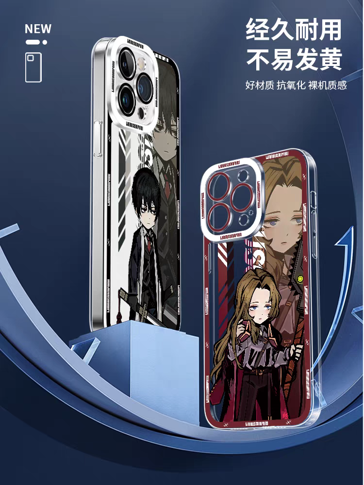 Game Character Limbus Company Drawing Style | Ryoshu Ancient Costumes - iPhone Case PLUS SE2 XS XR X 11 12 13 14 15 16 17 Pro Promax 12mini 13mini