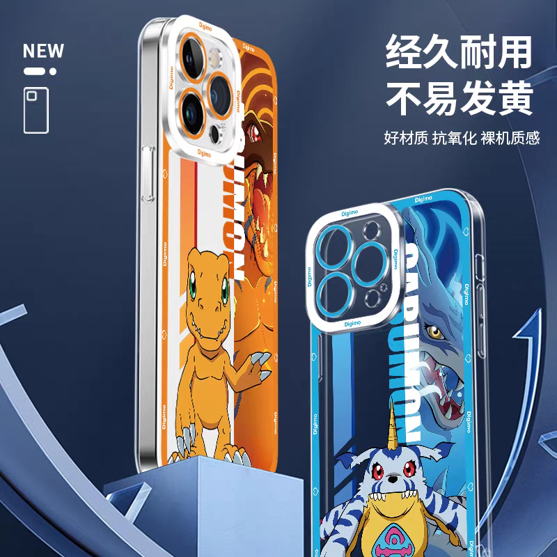 Anime Digimon Digital Monster Version 3 | Piyomon - iPhone Case 7 8 PLUS SE2 XS XR X 11 12 13 14 15 16 16e 17 Pro Promax 12mini 13mini