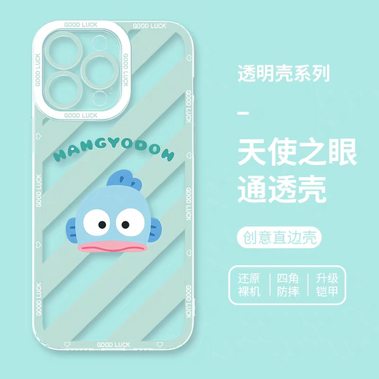 Japan Cartoon Hangyodon | Hangyodon Icon - iPhone Case PLUS SE2 XS XR X 11 12 13 14 15 16 17 Pro Promax 12mini 13mini