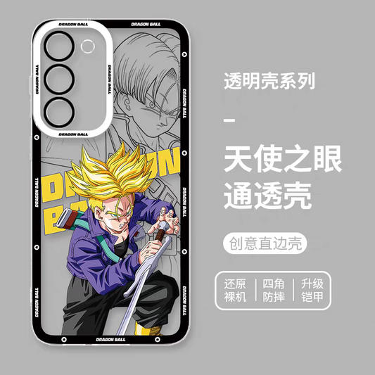 Japanese Anime Dragon Ball | Trunks Super Saiyan - Phone Case Samsung Galaxy S25 S24 S23 S22 S21 FE Ultra