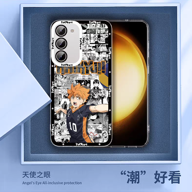 Japanese Anime Haikyu!! Comic with Anime Style | Kuroo Tetsuro - Phone Case Samsung Galaxy S25 S24 S23 S22 S21 FE Ultra Edge