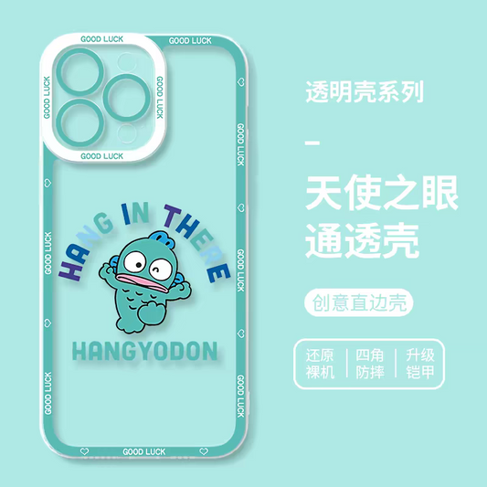 Japan Cartoon Hangyodon | Hang In There - iPhone Case PLUS SE2 XS XR X 11 12 13 14 15 16 17 Pro Promax 12mini 13mini
