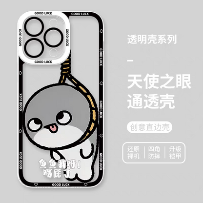 Japan Style Cute Animals Style | Funny Sacabanbaspis Fish Part1 8 Styles - iPhone Case PLUS SE2 XS XR X 11 12 13 14 15 16 16e 17 17e Pro Promax 12mini 13mini