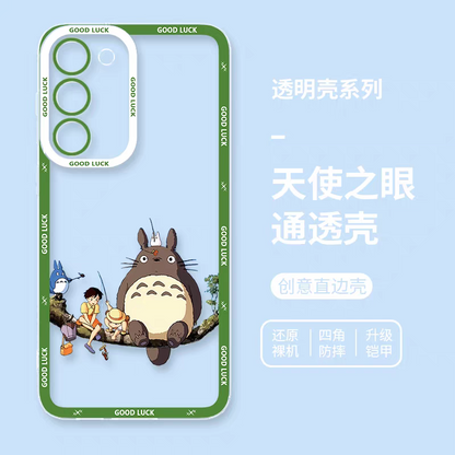 Japanese Cartoon Studio Ghibli | Totoro Part2 8 Styles - iPhone Case PLUS SE2 XS XR X 11 12 13 14 15 16 16e 17 17e Pro Promax 12mini 13mini
