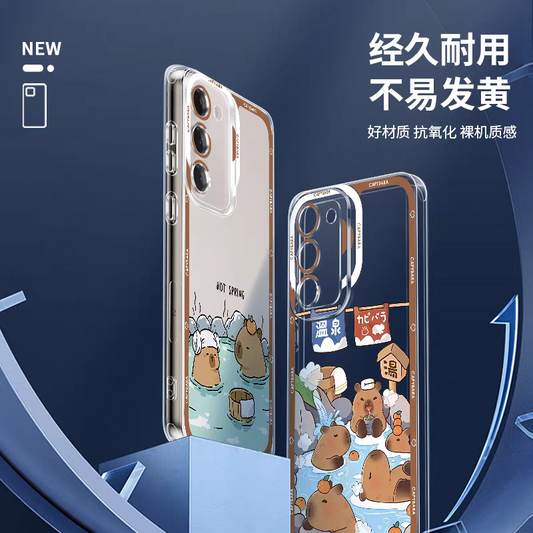 Cute Animal Capybara | Angry Capybara - Phone Case Samsung Galaxy S25 S24 S23 S22 S21 FE Ultra Edge