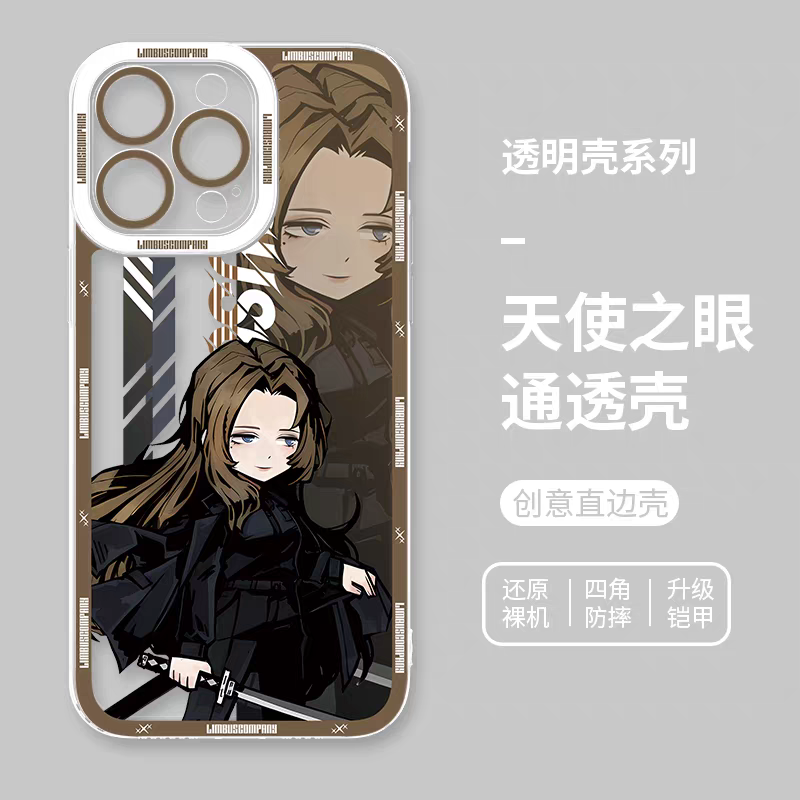Game Character Limbus Company Drawing Style | Rodion Ancient Costumes - iPhone Case PLUS SE2 XS XR X 11 12 13 14 15 16 17 Pro Promax 12mini 13mini