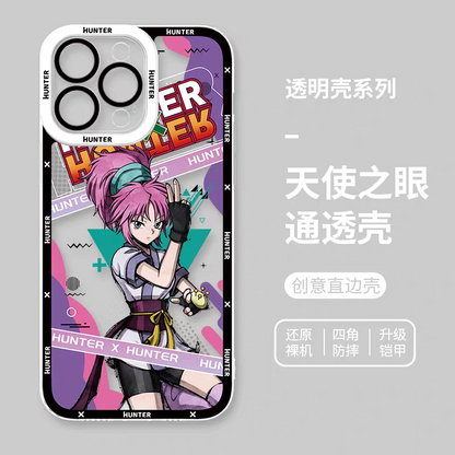 Japanese Anime Hunter X Hunter Anime Version | Killua Gon Kurapika Hisoka Morow Calltt Matiy Nephelpito Alluka - iPhone Case PLUS SE2 XS XR X 11 12 13 14 15 16 16e 17 17e Pro Promax 12mini 13mini