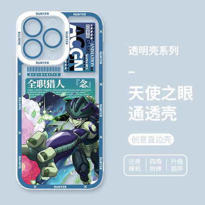 Japanese Anime Hunter X Hunter Anime Fighting Version | Gon Killua Kurapika Chrollo Leorio Matiy Hisoka Morow Meruem 8 Style - iPhone Case PLUS SE2 XS XR X 11 12 13 14 15 16 16e 17 17e Pro Promax 12mini 13mini
