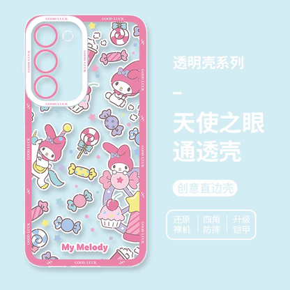 Japan Cartoon Sweets Pastel | My Melody - Phone Case Samsung Galaxy S25 S24 S23 S22 S21 FE Ultra Edge
