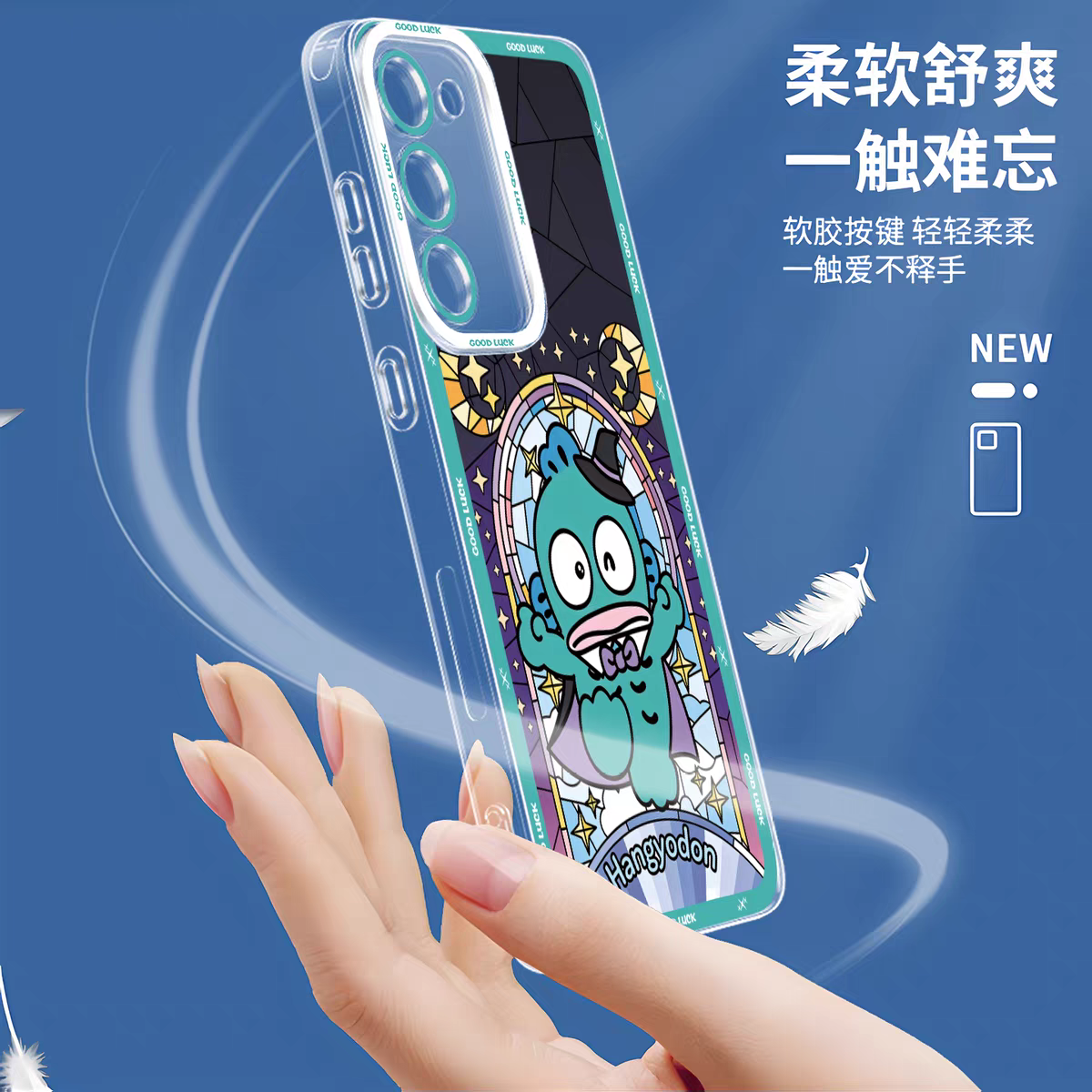 Japan Cartoon Halloween Glass Window Version | Hello Kitty - Phone Case Samsung Galaxy S25 S24 S23 S22 S21 FE Ultra Edge