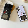 Cute Cartoon Game Consoles Phone Case | Vintage White & Black - Phone Case Samsung Galaxy S25 S24 S23 S22 S21 Ultra