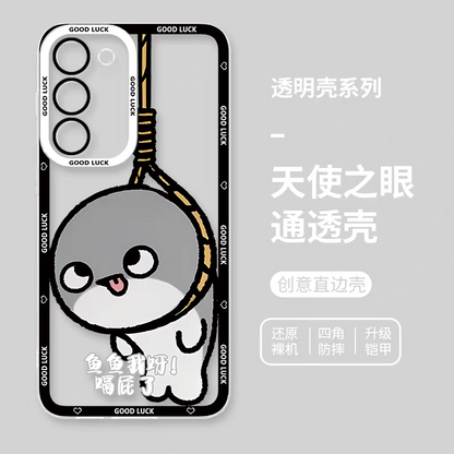 Japan Style Cute Animals Style | Funny Sacabanbaspis Fish Part1 8 Styles - Phone Case Samsung Galaxy S26 S25 S24 S23 S22 S21 FE Ultra Edge