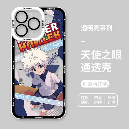 Japanese Anime Hunter X Hunter Anime Version | Killua Gon Kurapika Hisoka Morow Calltt Matiy Nephelpito Alluka - iPhone Case PLUS SE2 XS XR X 11 12 13 14 15 16 16e 17 17e Pro Promax 12mini 13mini