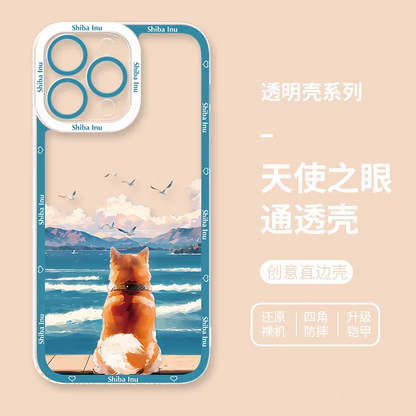 Japan Styles Dog Fun Photo Series | Shiba Inu Part2 8 Styles - iPhone Case PLUS SE2 XS XR X 11 12 13 14 15 16 16e 17 17e Pro Promax 12mini 13mini