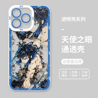 Japanese Anime Kimetsu no Yaiba Demon Slayer Fighting Style | Inosuke - iPhone Case 6 7 8 PLUS SE2 XS XR X 11 12 13 14 15 16 16e 17 Pro Promax 12mini 13mini